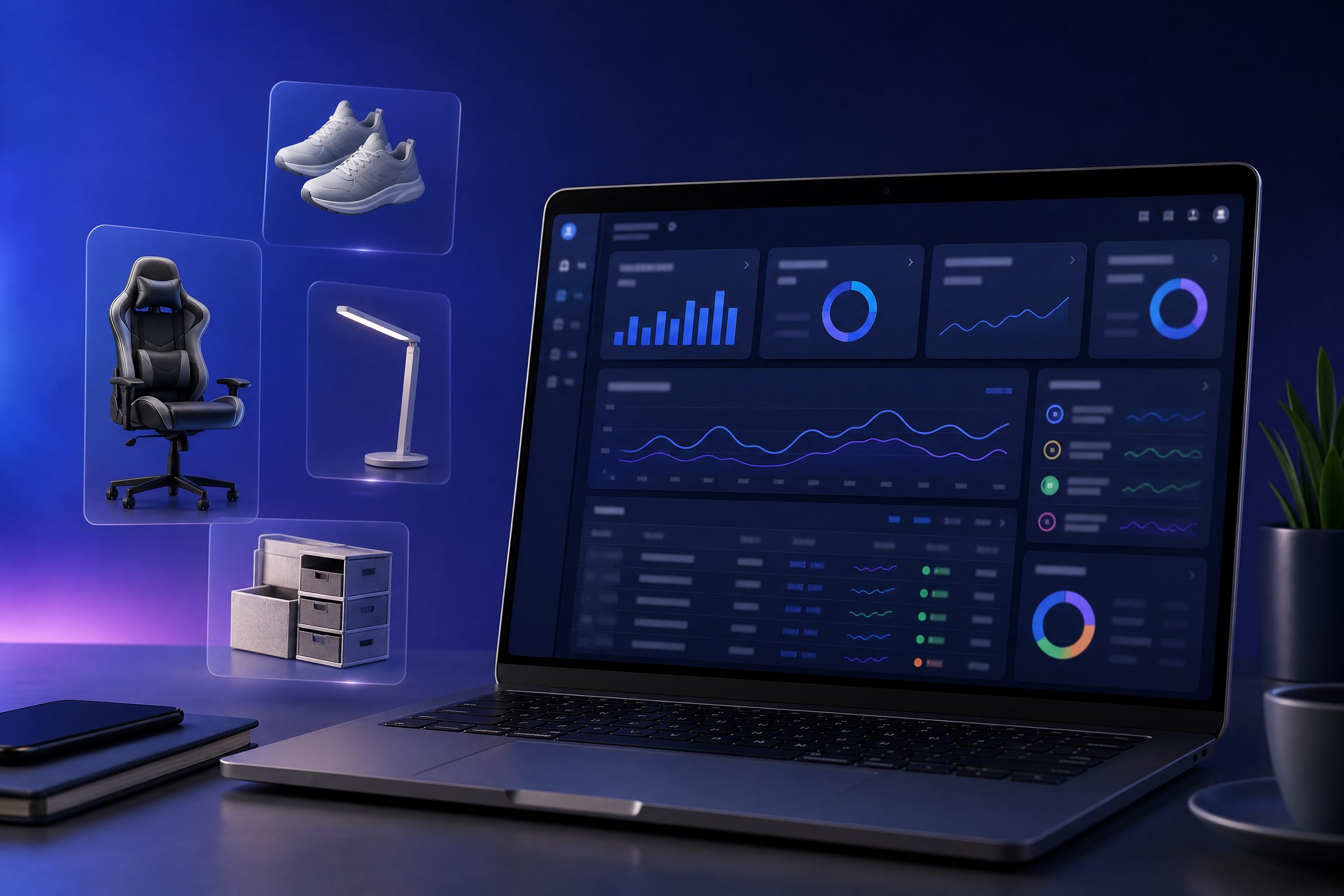 Dashboard de anúncios
